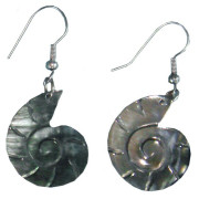 Ohrringe aus Muschel Snail