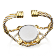 Damen Kristall Armbanduhr