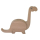 Spardose Brontosaurus aus Holz